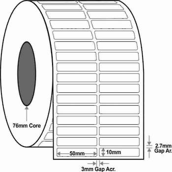 50x10mm x25,000 labels