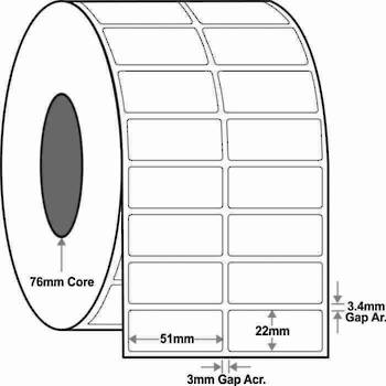 51x22mm x 13,000 labels