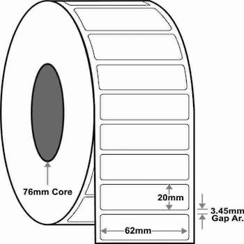 62x20mm x 7,000 labels