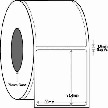 99x98.4mm x1,500 labels