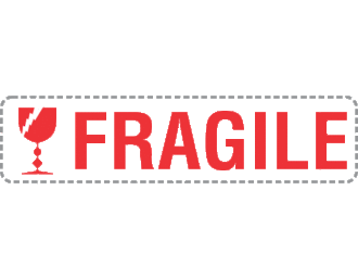 Fragile x250 labels