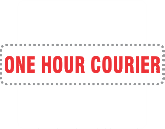One Hour Courier x250 labels