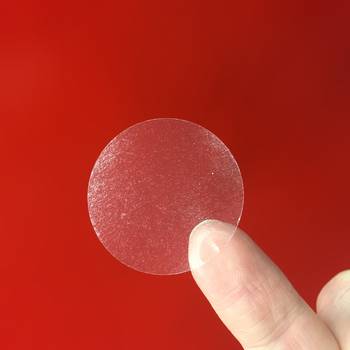 30mm Circles Clear PP