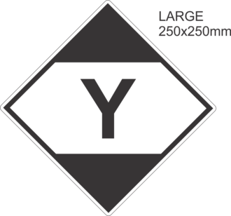 Limited Quantity Large Vinyl Single Labels