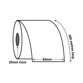 64mm x 450m In T40