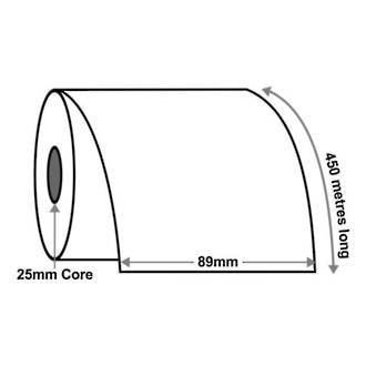 89mm x 450m In T40