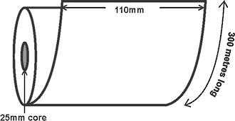 110mm x 300m Out