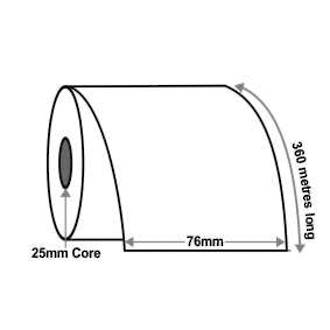 76mm x 360m In B110a