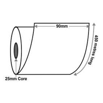 90mm x 450m Out