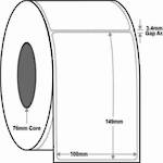 100x149mm x1,000 labels