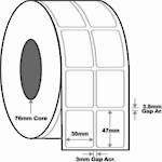 30x47mm x6,000 labels