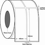 49x148mm x2,000 labels