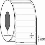 89x22mm x6,000 labels