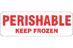 Perishable Keep Frozen x250 labels