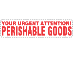 Your Urgent Attention Perishable Goods x250 labels