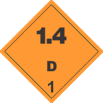 Explosive 1.4 D 1 x500 labels