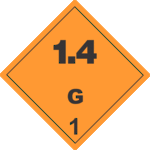 Explosive 1.4 G 1 x500 labels