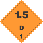 Explosive 1.5 D 1 x500 labels