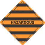 Hazardous x500 labels