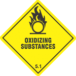 Oxidizing Substances 5.1 x500 labels