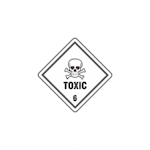 Toxic 6.1Small x500 labels