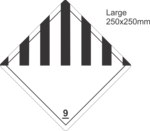 Miscellaneous (without word) 9 Large Vinyl Single Labels