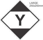 Limited Quantity Large Vinyl Single Labels