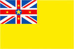 Niue Flag Sticker Pack