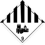 Lithium Battery 9 x500 labels